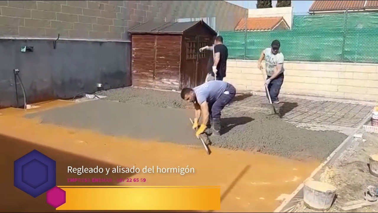 Watch Cómo se hace hormigón impreso en patios - Enemar Now Cómo se hace hormigón impreso en patios - Enemar
