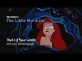 The Little Mermaid Part Of Your World One Line Multilanguage W S T