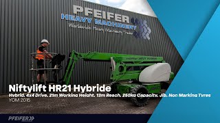 Niftylift HR21 HYBRIDE Hybrid, 4x4 Drive, 21m Working Height bomlift till salu - Bild 4 | Machineryline SE Niftylift HR21 HYBRIDE Hybrid, 4x4 Drive, 21m Working Height bomlift | Bild 4 - Machineryline