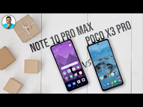 POCO X3 Pro vs Redmi Note 10 Pro Max -  Battle of the Mid-Rangers!!!