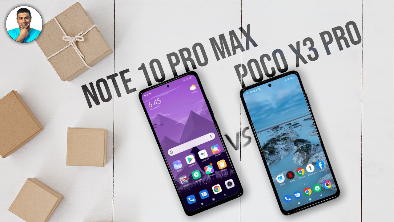 POCO X3 Pro vs Redmi Note 10 Pro Max -  Battle of the Mid-Rangers!!!