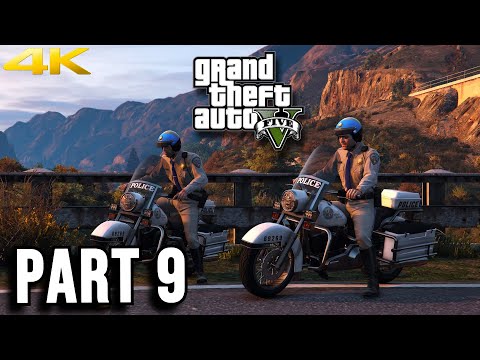 Grand Theft Auto V WALKTHROUGH PART 9 | PC Ultra Graphics | 4K60FPS