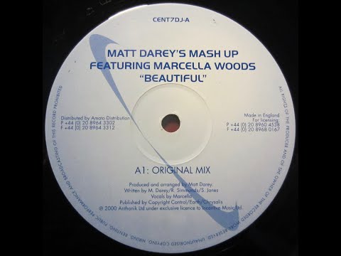 Matt Darey's Mash Up Ft Marcella Woods - Beautiful (Original Mix) 2000