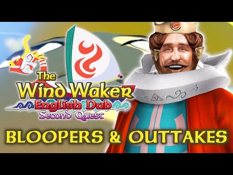 BLOOPERS & OUTTAKES | The Wind Waker: English Dub - Second Quest