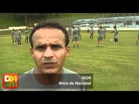 Nacional apresenta meia Igor, ex-Flamengo