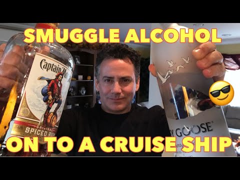 BEST EASY WAY TO SMUGGLE ALCOHOL ON A CRUISE SHIP: Sneak in Alcohol and Save Money!