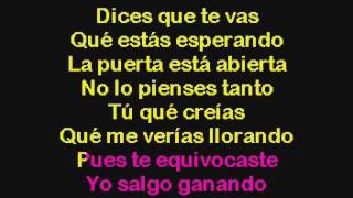 Intocable   Muy A Tu Manera Karaoke con voz guia