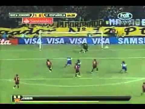 Boca Juniors 2 Union Española 1 IDA Copa Santander Libertadores de America 2012