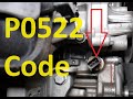 Causes and Fixes P0522 Code: Engine Oil Pressure Sensor/Switch Low Voltage