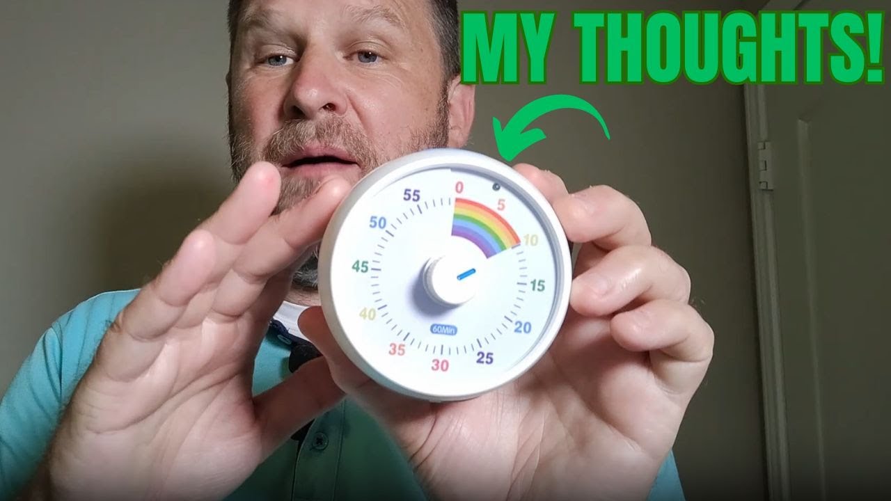 Review of Visual Timer for Kids, 60-Minute Countdown Timer for Classroom Office Kitchen