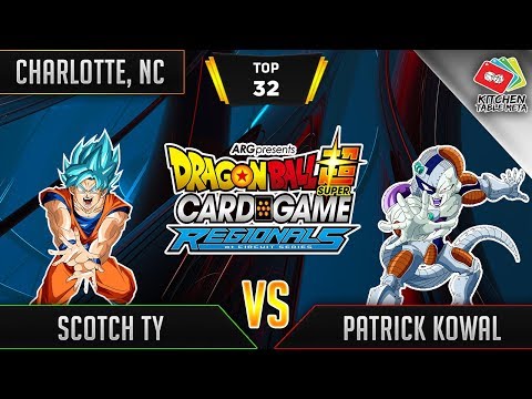 Dragon Ball Super Card Game Gameplay [DBS TCG] Charlotte Regional Top 32