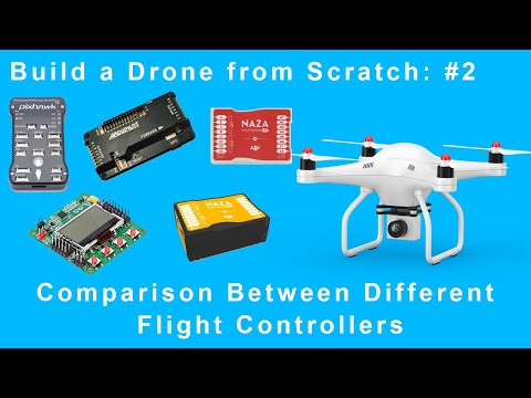 Comparison Between Different Flight Controllers: KK2, APM, Pixhawk, DJI Naza (BDFS #2)
