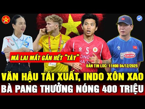 🔴HLV KIM BỊ CHÊ VÌ ƯU ÁI ĐÌNH BẮC, TIN XẤU ĐẾN VỚI U22 INDO, MÃ LAI MẤT CHỦ LỰC, BÀ PANG THƯỞNG NÓNG