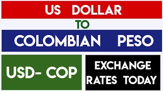 Rates of Us Dollar to Colombian Peso Today 13 September 2025