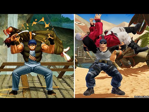 Evolution of Clark Still - Ultra Argentine Backbreaker Super Move In KOF Series  [1994 - 2022]