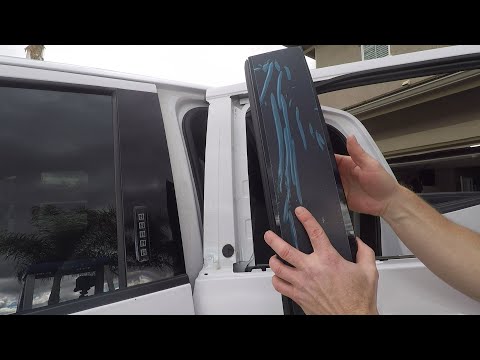F150 Exterior Door Trim B Pillar Repair Replace
