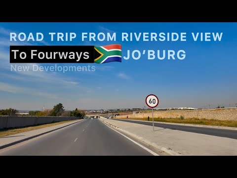 South Africa’s Changing Landscape: Drive from Riverside View to Fourways Johannesburg