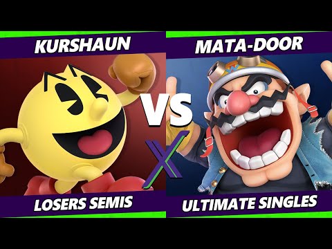 S@X 488 Losers Semis - Kurshaun (Pac-Man) Vs. Mata-Door (Wario) Smash Ultimate - SSBU