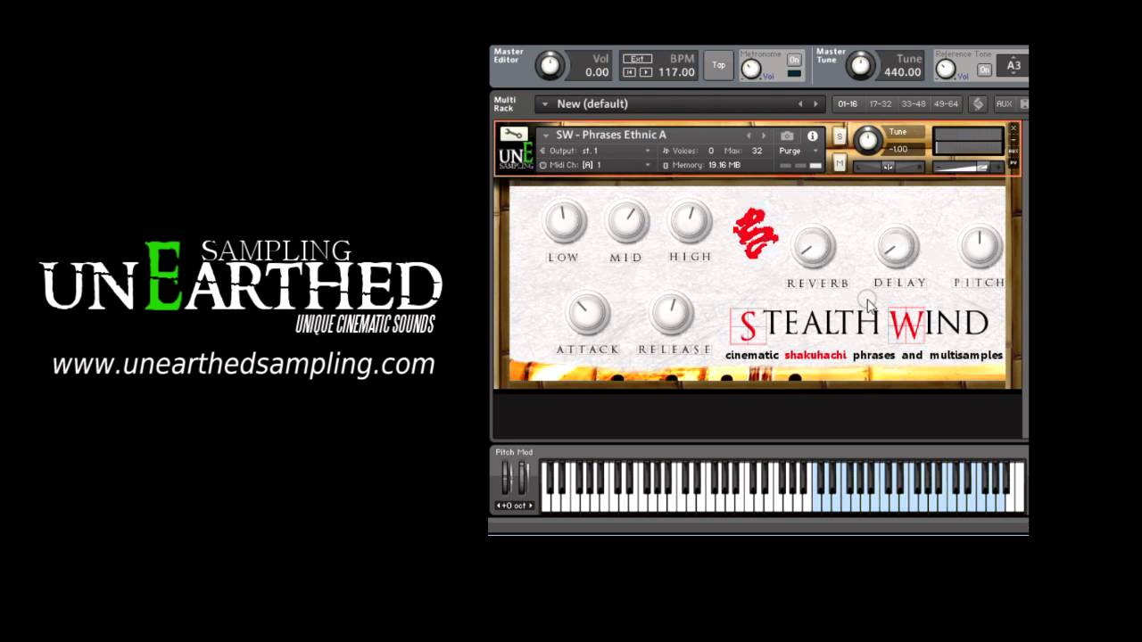 Stealth Wind - Cinematic Shakuhachi Phrases and Samples for Kontakt!