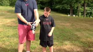 Properly Fitting Boys Lacrosse Equipment - Helmet, Gloves, Arm Pads, and Shoulder Pads