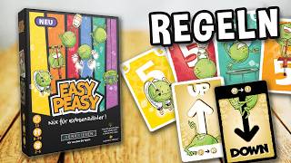 EASY PEASY (Nix für Erbsenzähler!) - Spielregeln TV (Spielanleitung Deutsch) - DENKRIESEN