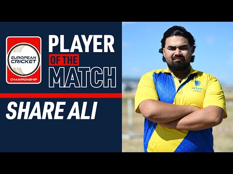 POTM S.Ali: Group D, Match 1 - NOR vs SWE | ECC 2024 | 12 Oct 2024 | ECC24.090