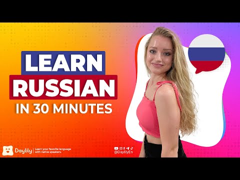 Learn Russian in 30 Minutes - ALL the Basics You Need