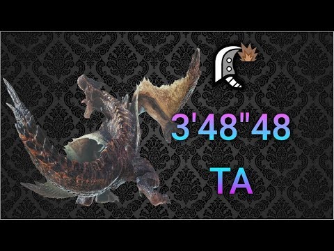 MHW: Iceborne PC | Brute Tigrex | Great Sword Solo 3'48 (TA Rules)