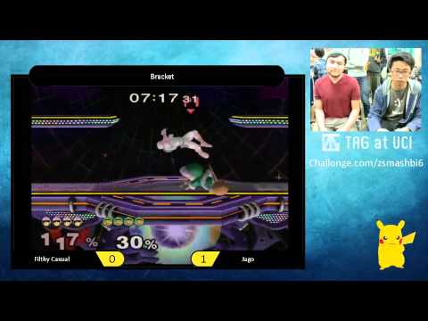 ZSB6 - Filthy Casual (Falcon) vs Jago (Ice Climbers) - SSBM