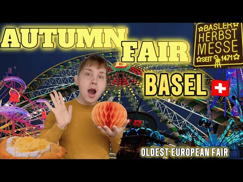 Basel Autumn Fair 2025 🎡 | Europes Oldest & Most Magical Autumn Festival!