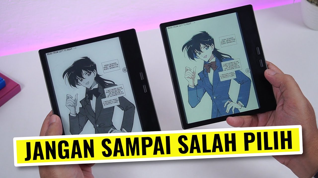 ⚡️ e-Reader Warna vs Hitam Putih, Mending Mana?