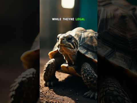 The Hidden Truth Behind the African Spurred Tortoise Pet Trade