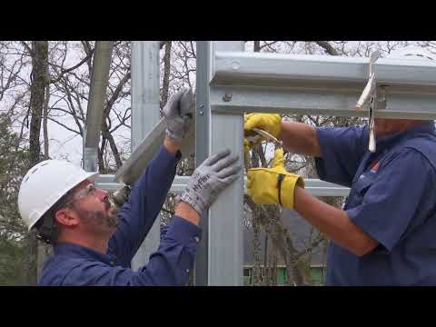 Value+ Framing Installation   Endwall Girts