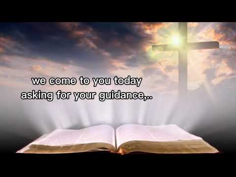 Opening Prayer for a Meeting w/voice over by Bright Me 🔆