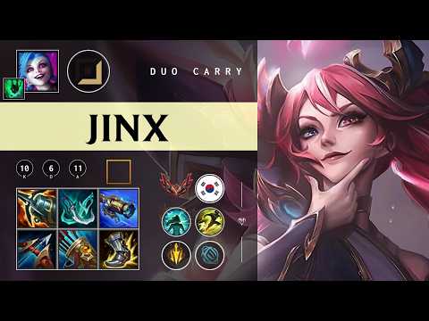 Jinx ADC vs Kai'Sa - KR Grandmaster Patch 26.03