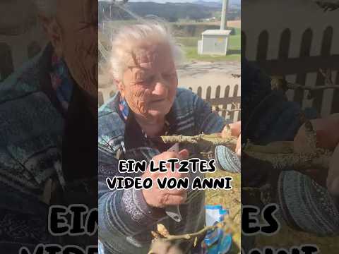 Ein letztes Video von Anni Sigl #arberland #gartenkulturregen