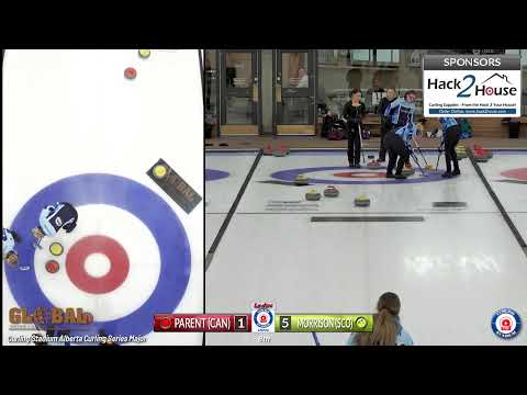 Rebecca Morrison vs. Lisa Parent - QUARTERS - Curling Stadium Alberta Curling Series #3