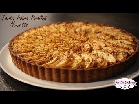 Recette de Tarte Poire, Praliné, Noisette
