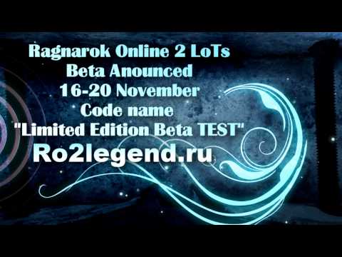 Ragnarok Online 2: Legend of the Second New Beta test " Limited Edition" 2011