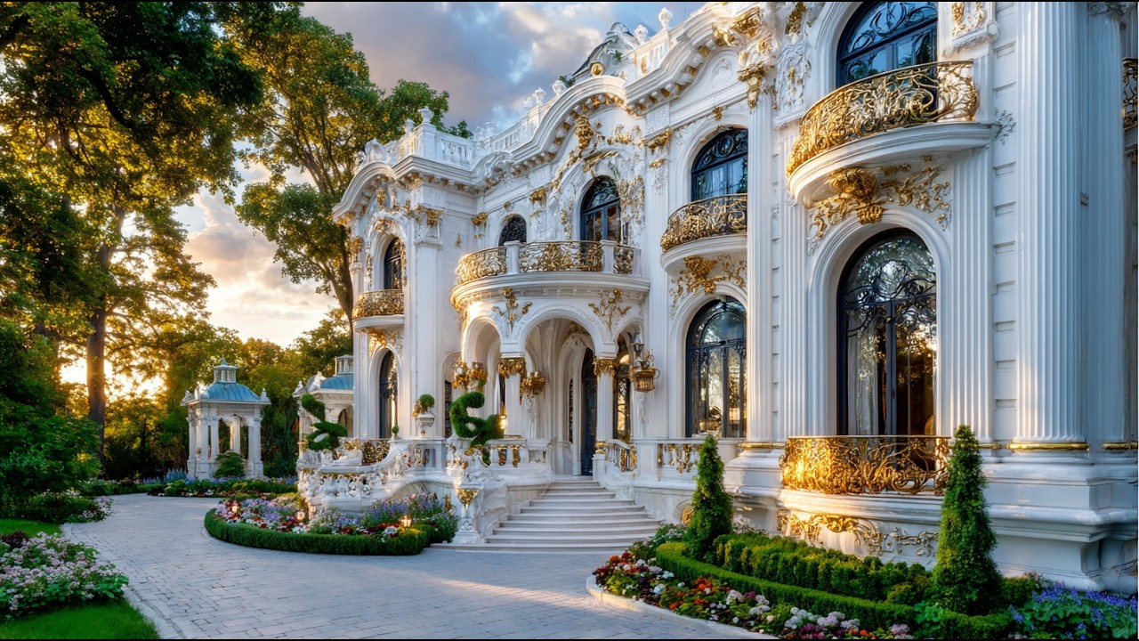 Rococo Revival Mansion Interior | Ultimate Luxury Home Design 2026