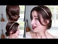 Easy Greek Goddess Updo