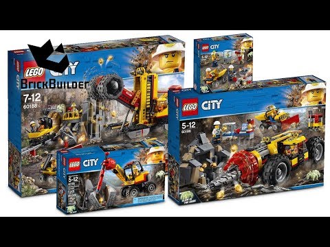 COMPILATION ALL LEGO Mining Arctic 2018 - Speed Build for Collectors