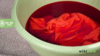How to Dye Clothes with Food Coloring