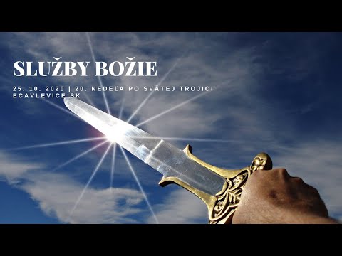 Služby Božie 20. nedeľa po Svätej Trojici - Stratená príležitosť