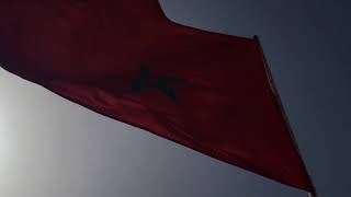 preview picture of video 'marokkanische Flage in Marokko'