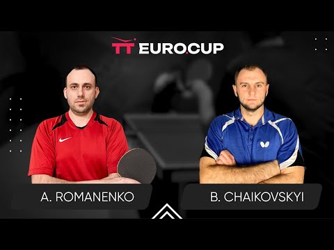 13:15 Andrii Romanenko - Bohdan Chaikovskyi 30.10.2023 TT Euro.Cup Ukraine Professional. Table 4