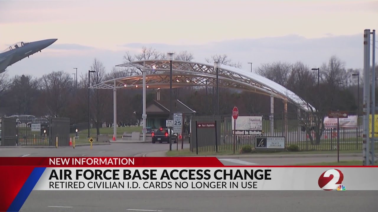 Wright-Patterson AFB announces change to base access