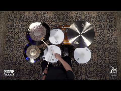 Meinl 18" Byzance Extra Dry Dual Crash Cymbal - 1231g (B18DUC-1121119I)