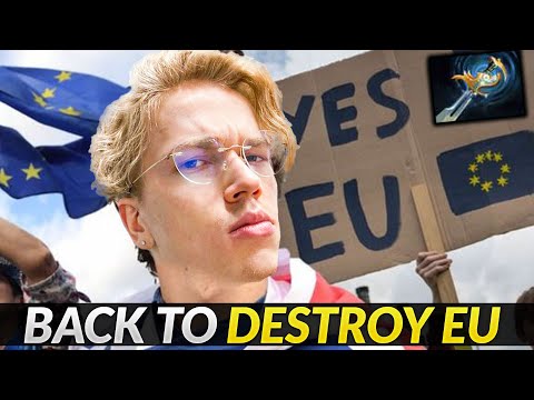 Topson show us his real Power at EU Server - dawnbreaker right click mode