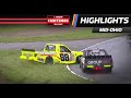 Matt Crafton spins into the grass at Mid-Ohio